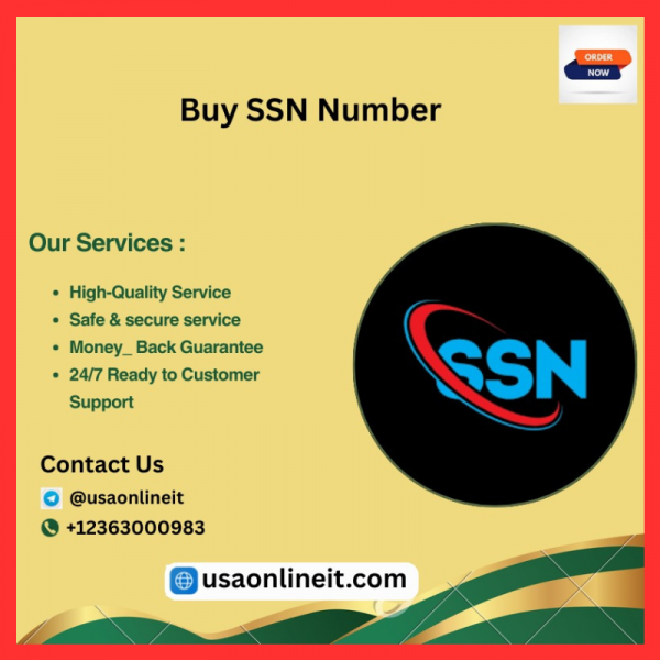 Buy SSN Number