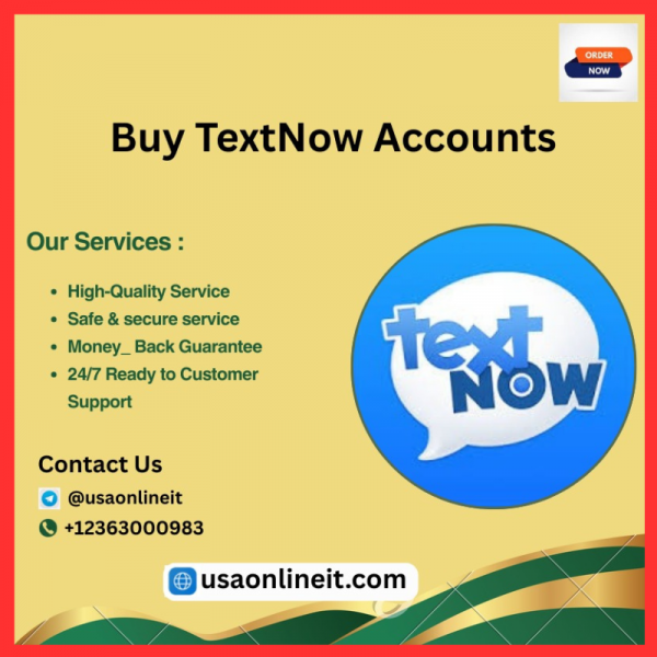 Buy TextNow Accounts